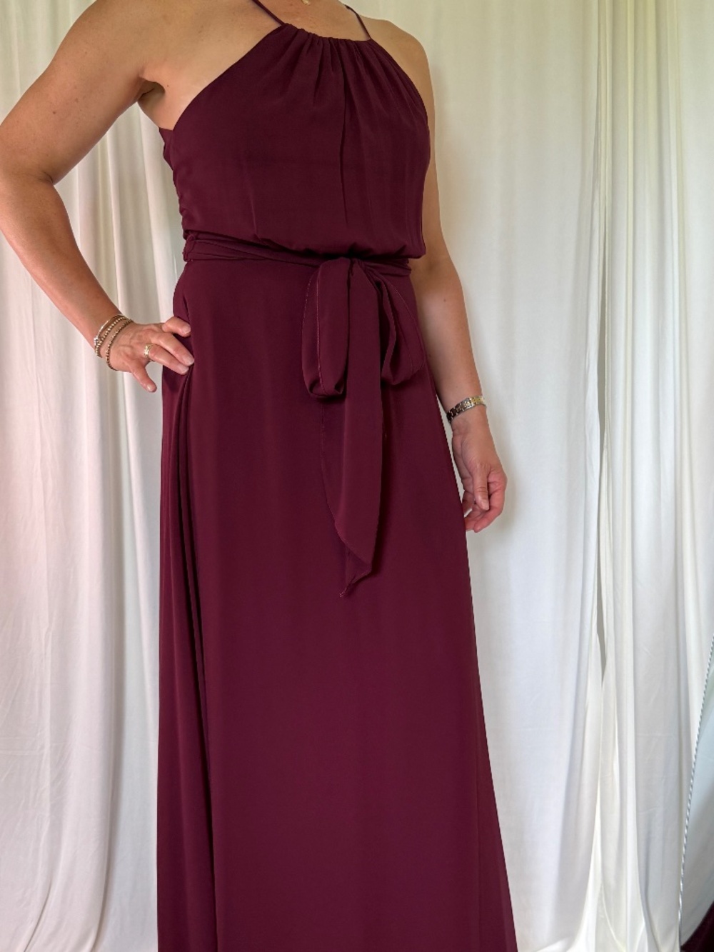 Bill Levkoff Chiffon Bridesmaid/ Semi Formal Dress